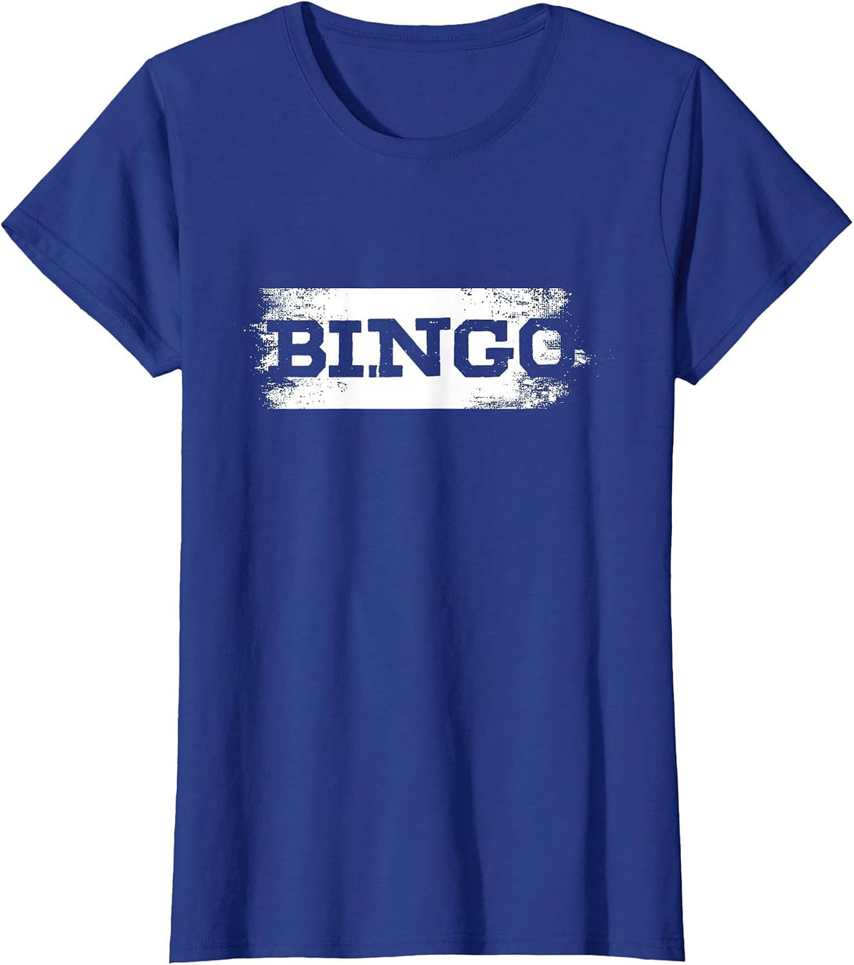 Bingo Lottery Game, Gambler, Casino, Lucky T-Shirt - Royal Blue