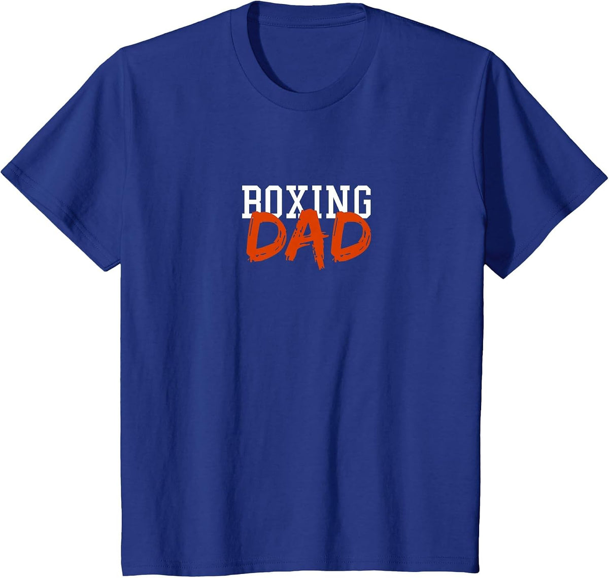 Boxing Dad Summer Winter Sports T-Shirt - Royal Blue