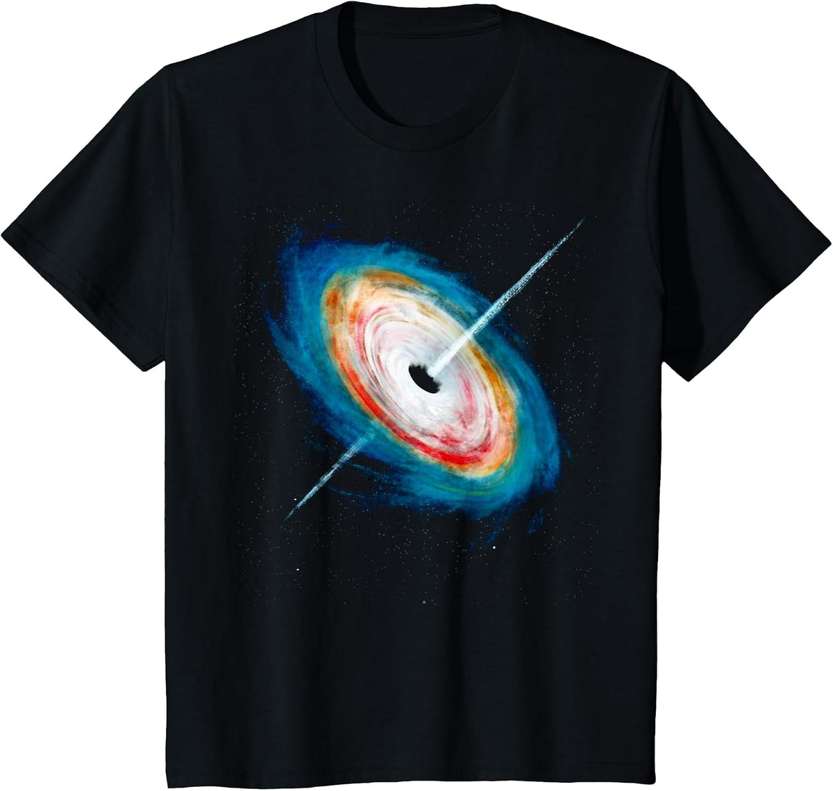 Space Black Hole Astronomy Astrophysicist Universe T-Shirt - Black