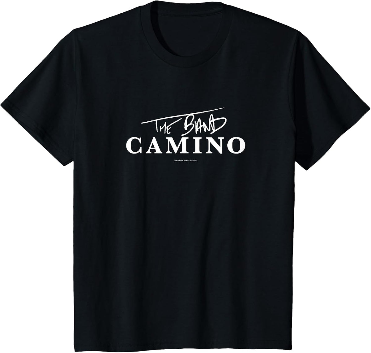 White Logo T-Shirt - Black