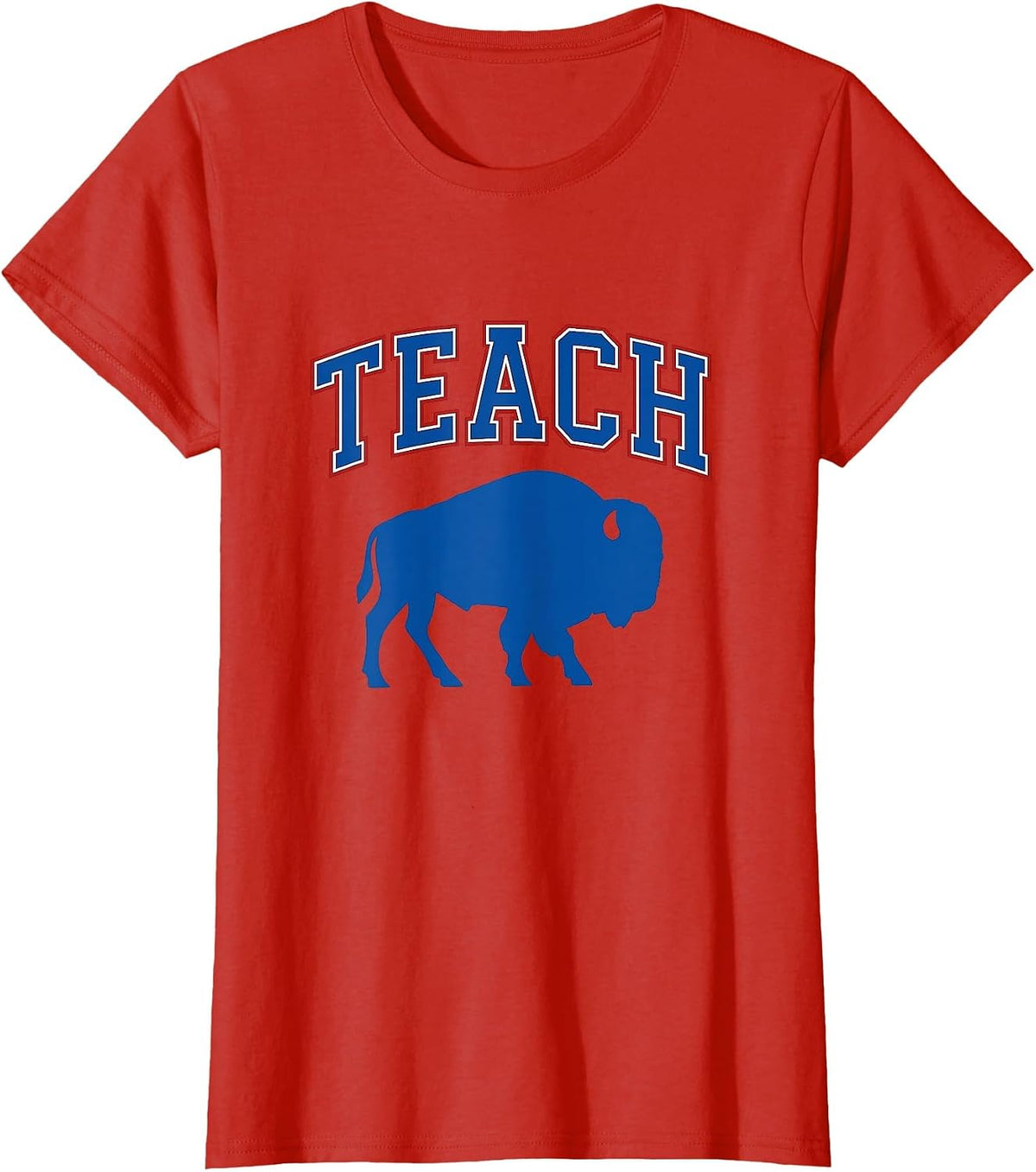 Buffalo School Teacher T-Shirt - Red