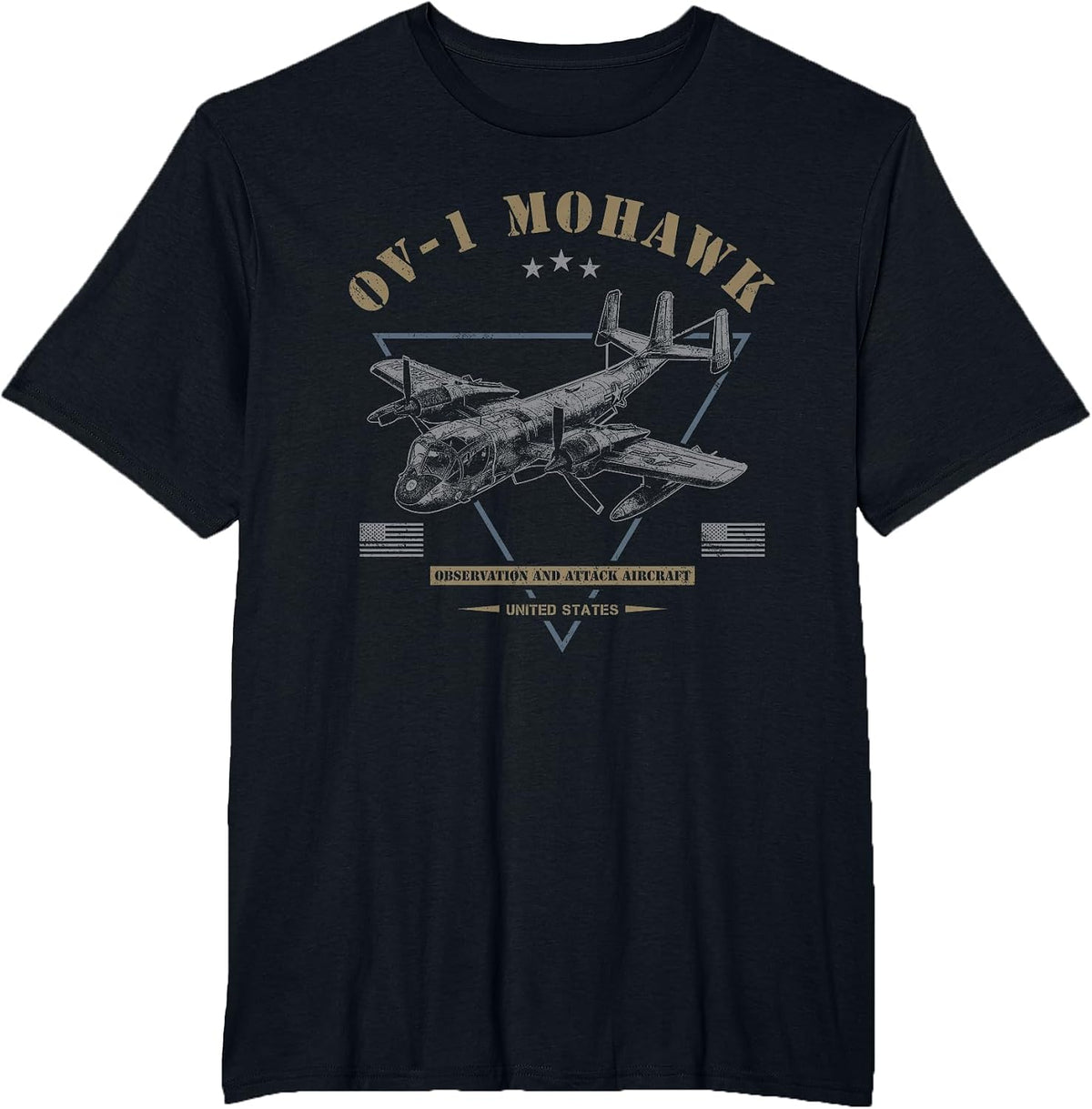 OV-1 Mohawk T-Shirt - Black