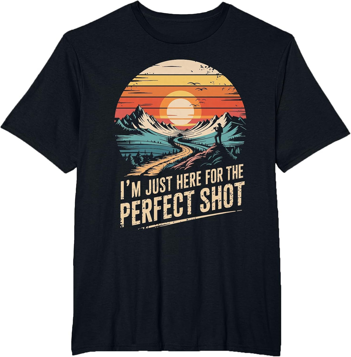 Photography Camera Humor for Photographer Photographing Lens T-Shirt - Black