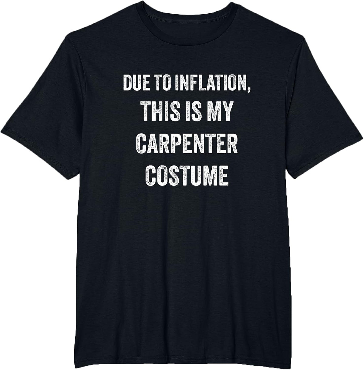Carpenter Halloween Costume T-Shirt - Black