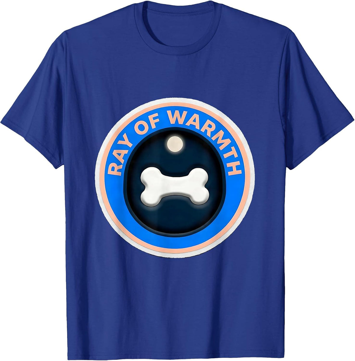 Ray of Warmth Funny Radiologic Technologist X-ray Tech Gift T-Shirt - Royal Blue