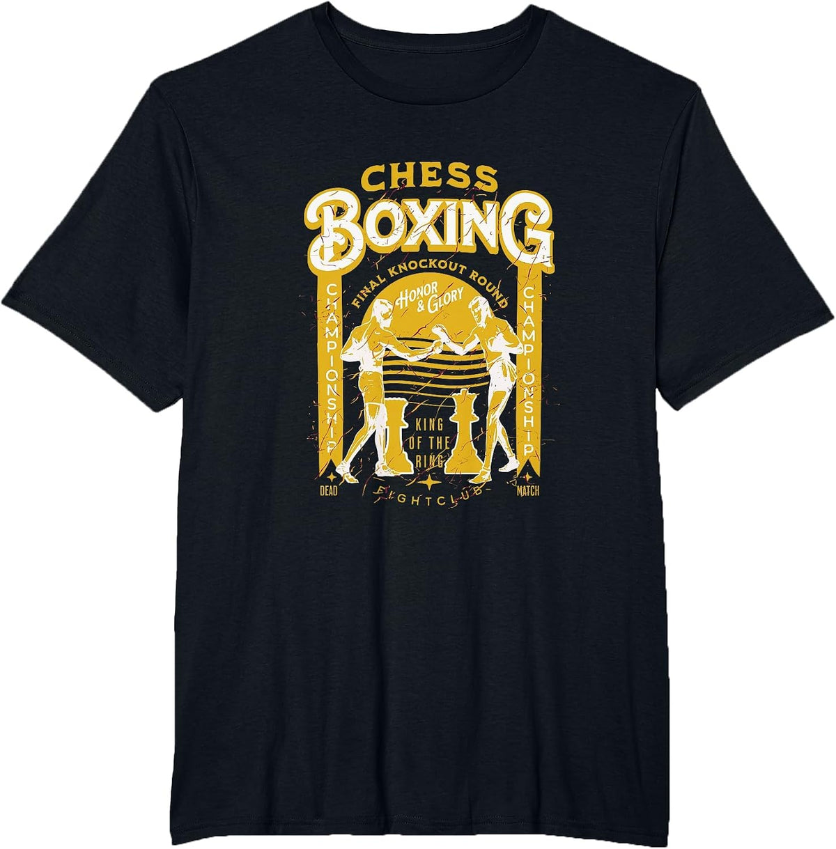 Chess Boxing T-Shirt - Black