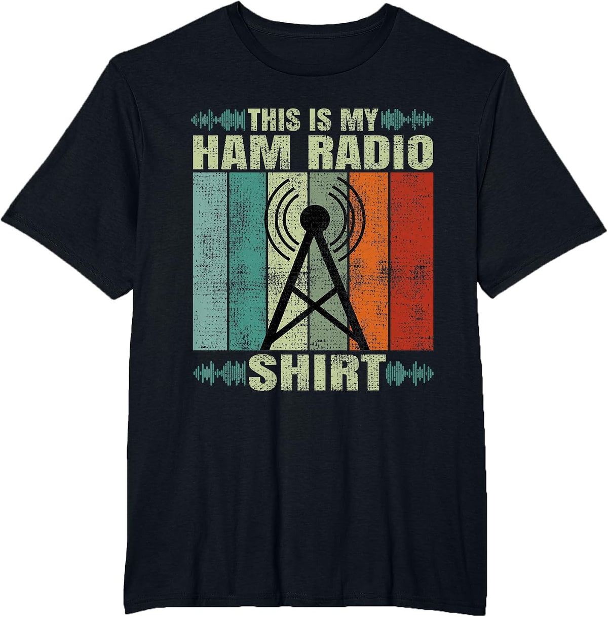 Funny This is My Ham Radio T-Shirt - Black