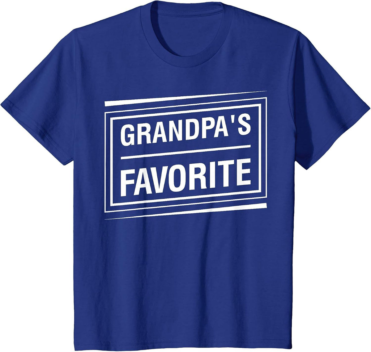 Grandpa's Favorite T-Shirt - Royal Blue