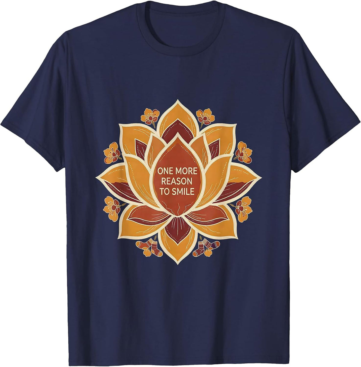 Men's One More Reason To Smile Down Syndrome Awareness T-Shirt - Navy Blue