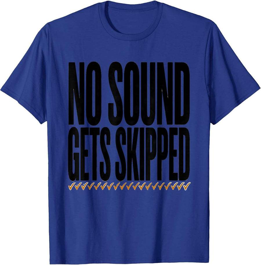 No Sound Gets Skipped Structured Literacy Reading Teacher T-Shirt - Royal Blue