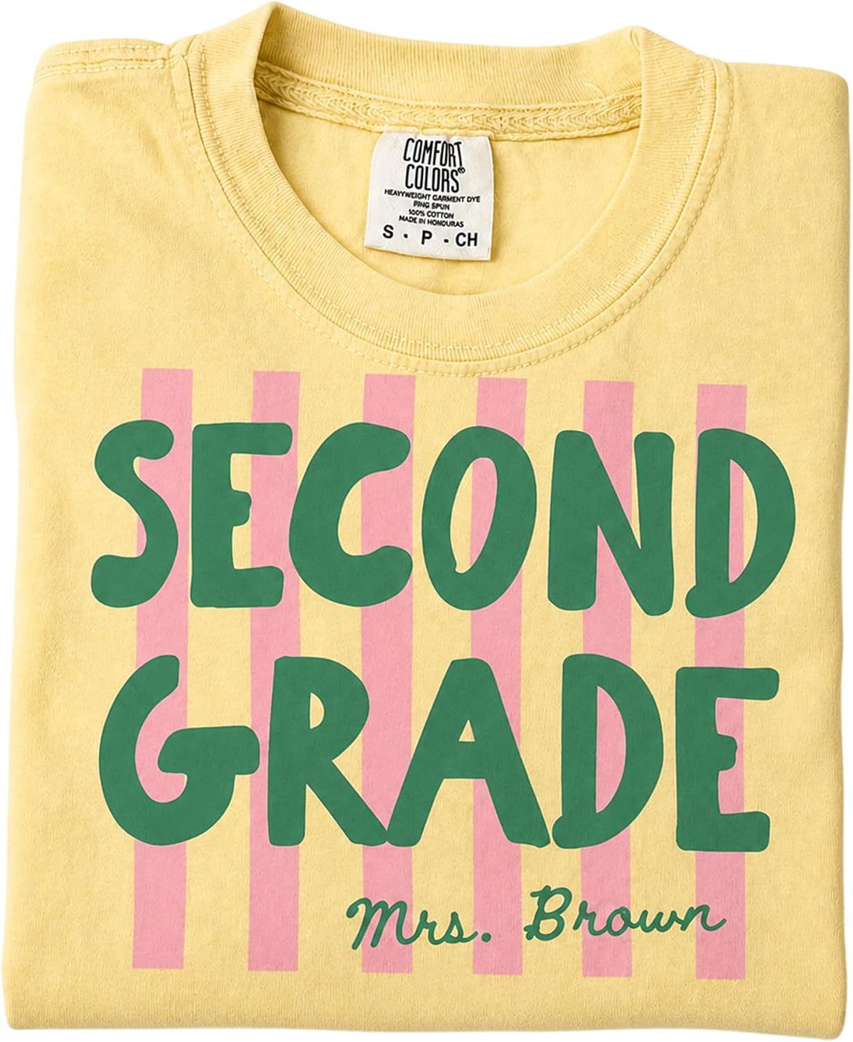 LOVELYPOD Custom Back to School Teacher Shirt, Teacher Team Shirts, Grade Level Tee, First Second Third Fourth Fifth Grade -