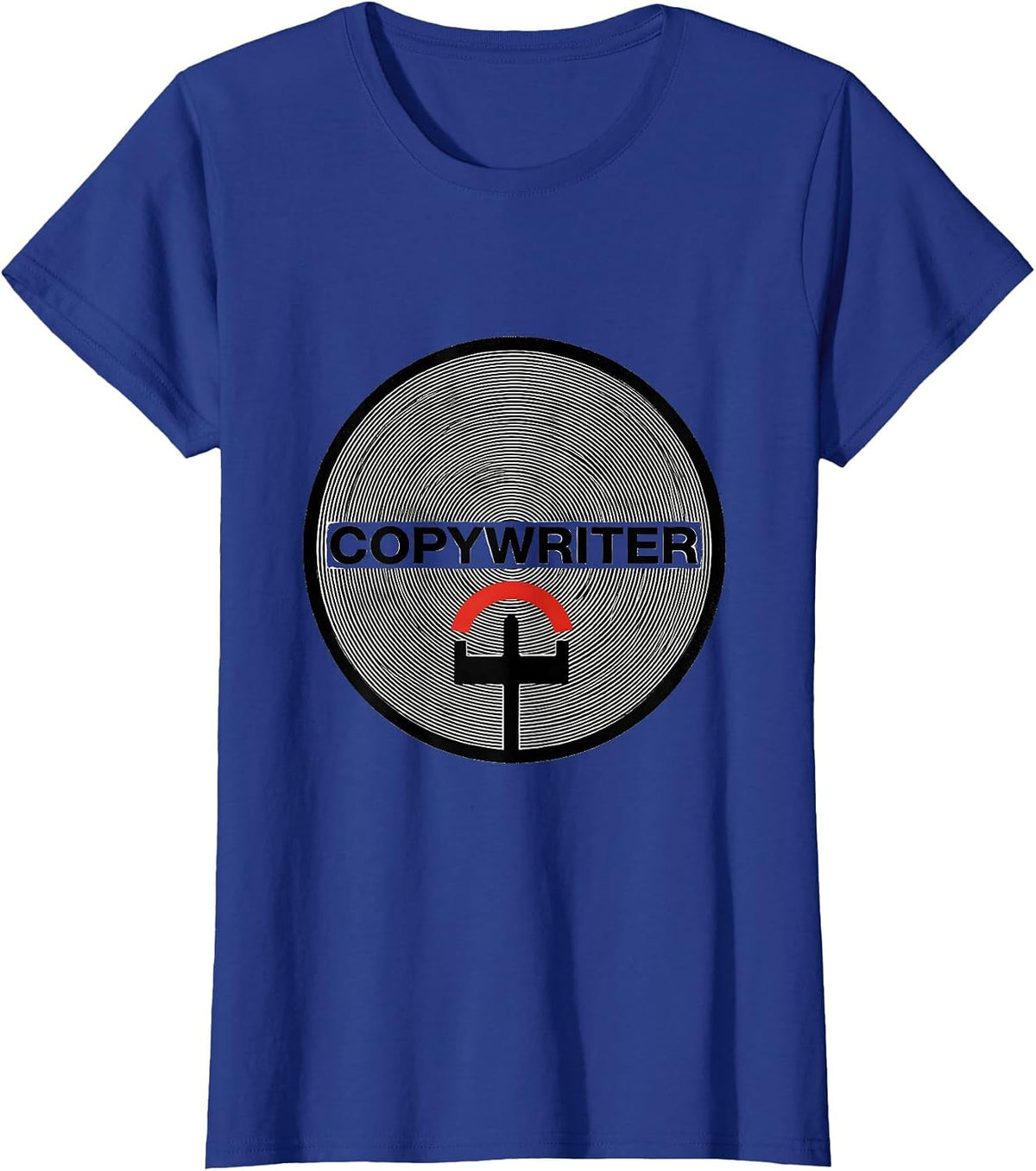 Women's Copywriter Funny Ham Radio Operator Hobbyist Humor T-Shirt - Royal Blue