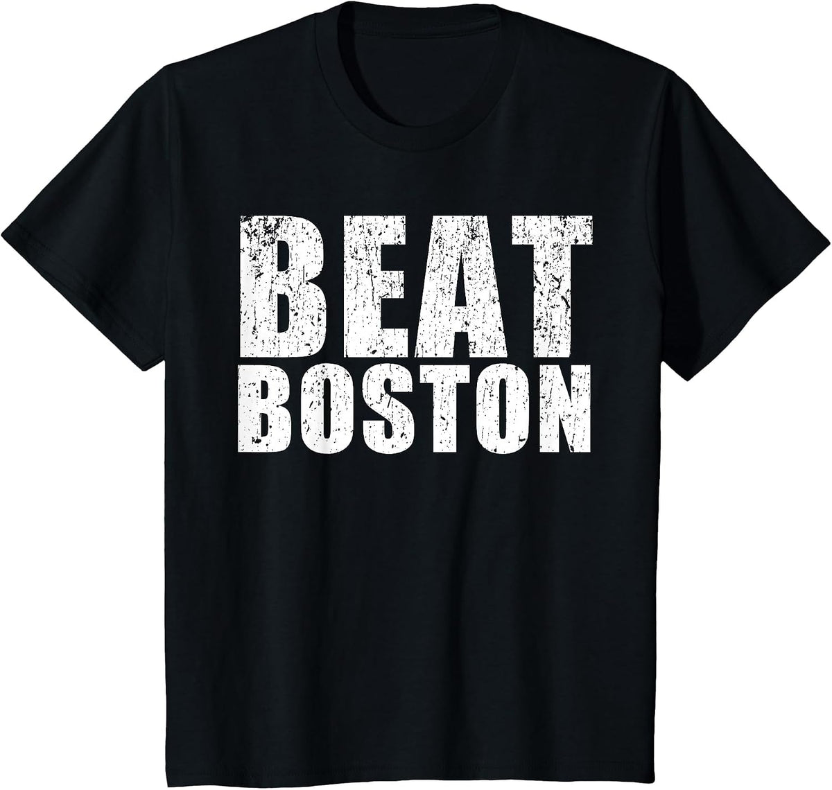 Beat Boston Rivalry T-Shirt - Basketball, Baseball, Hockey T-Shirt - Black