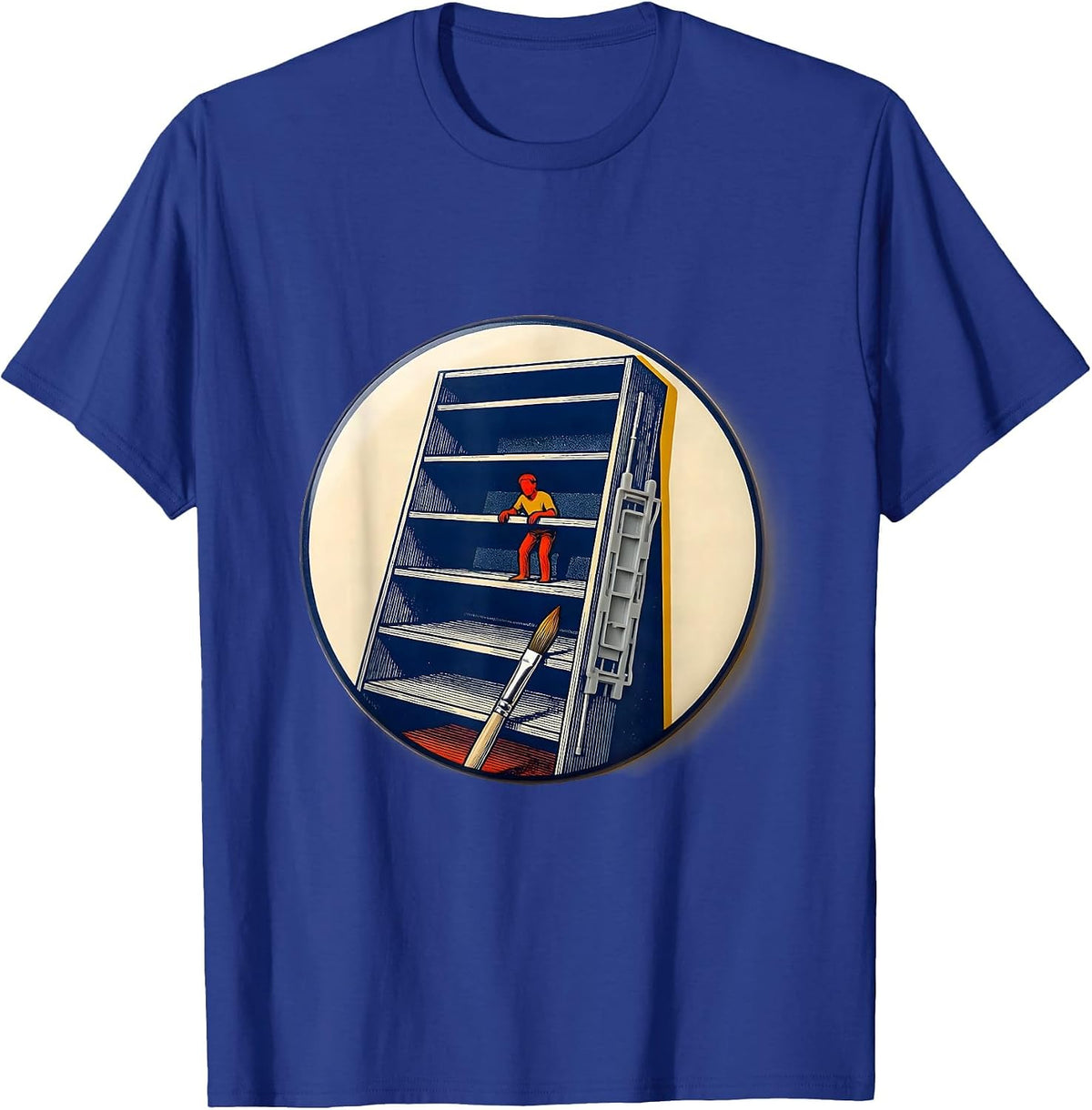 Paint Rack Miniature Painter Artist Hobby Humor T-Shirt - Royal Blue