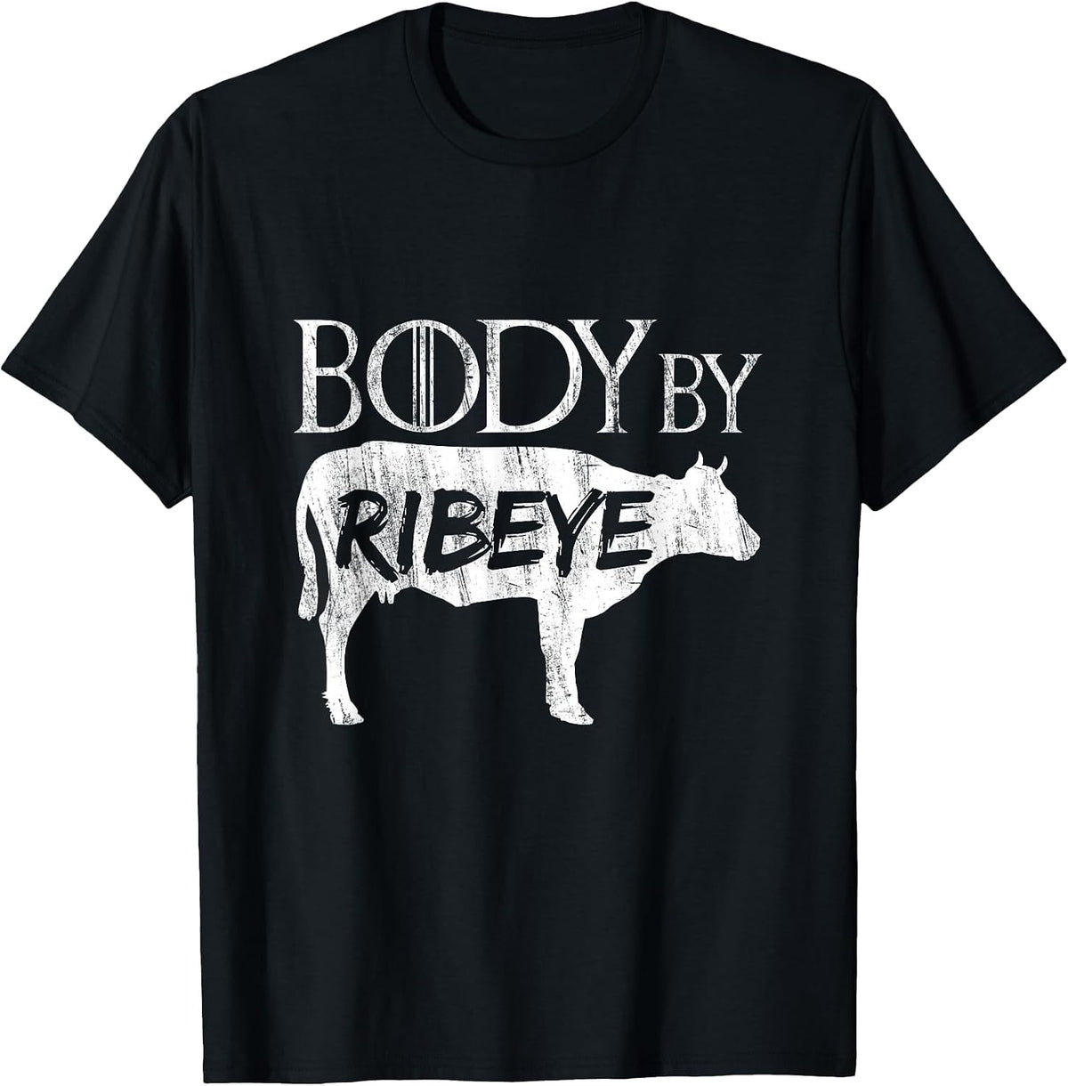 Ribeye Carnivore Diet T-Shirt Body T-Shirt - Black