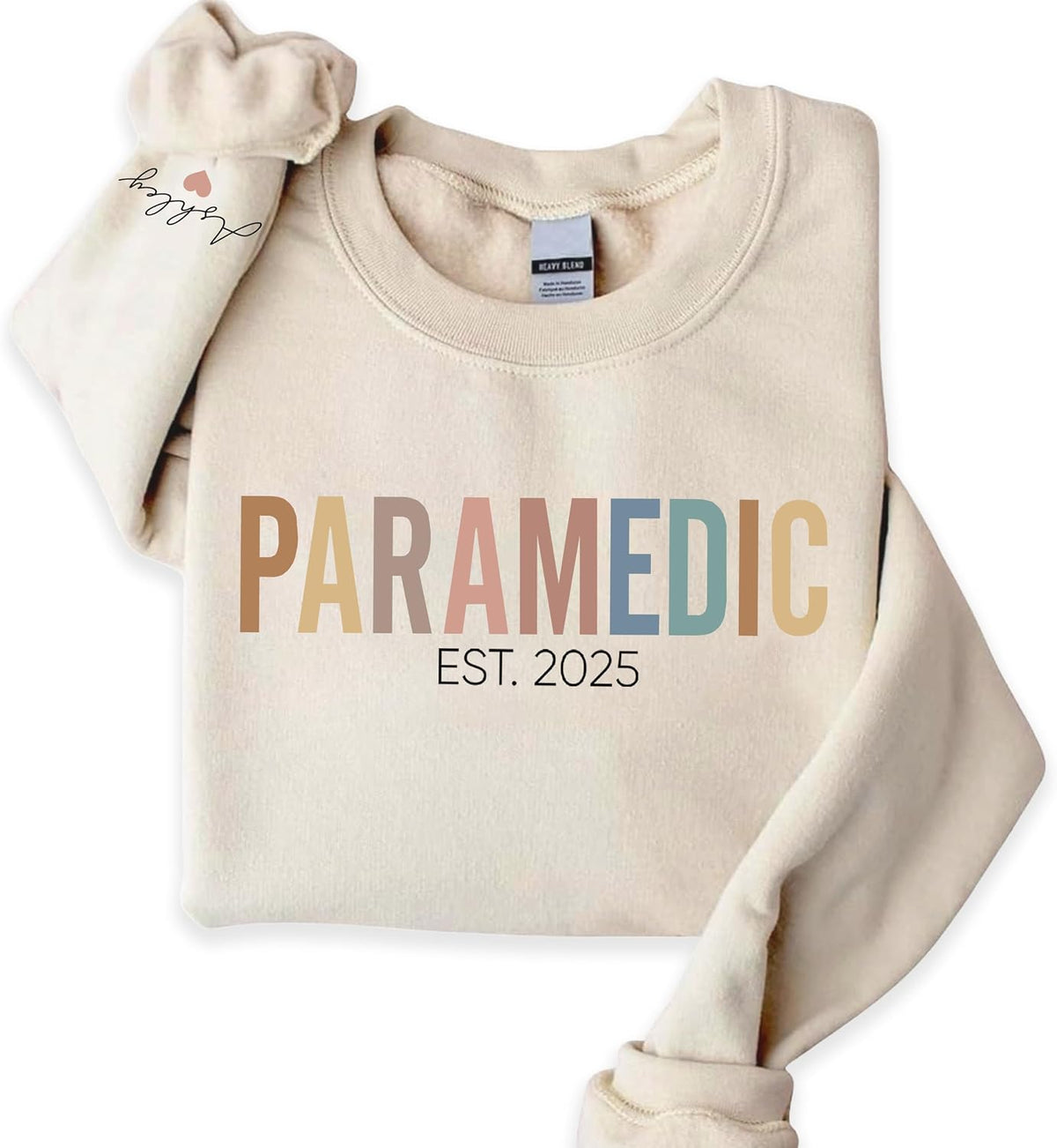 Personalized Paramedic Sweatshirt, Custom EMS Shirt, Emergency Medical Technician Gift, Gift for First Responder - Paramedic