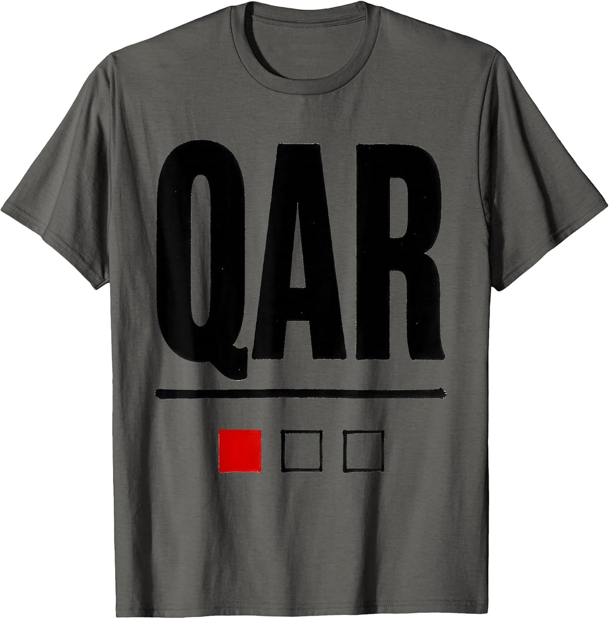 QAR Vet Tech Veterinary Assistant Appreciation Gift T-Shirt - Asphalt Grey