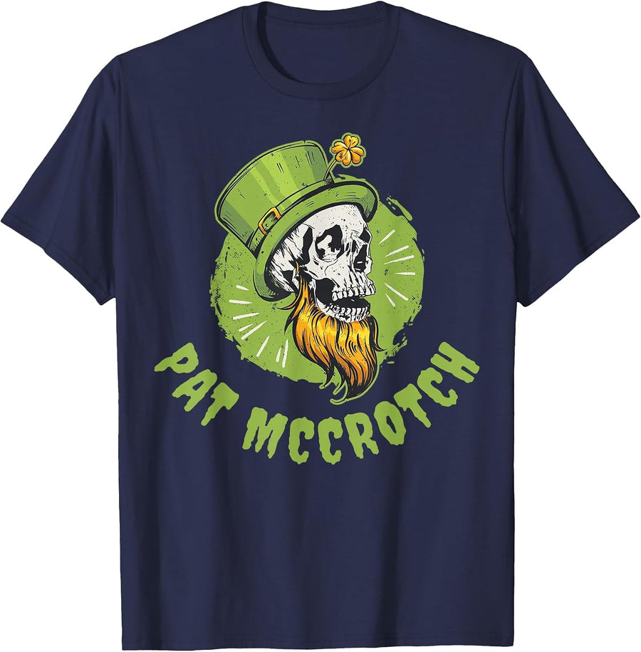 Pat McCrotch T-Shirt - Navy Blue