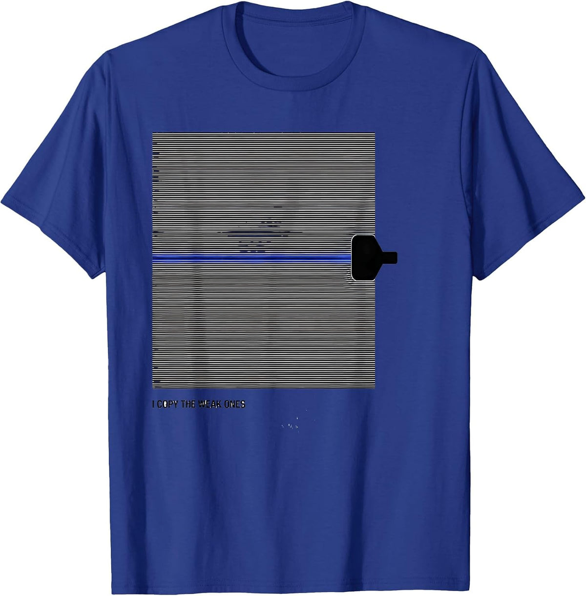 I Copy The Weak Ones Funny Ham Radio Operator Hobby Humor T-Shirt - Royal Blue