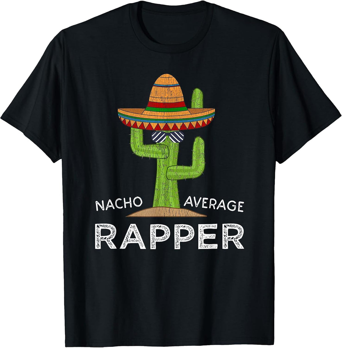 Fun Hilarious Rap Artist Meme | Funny Rapper T-Shirt - Black
