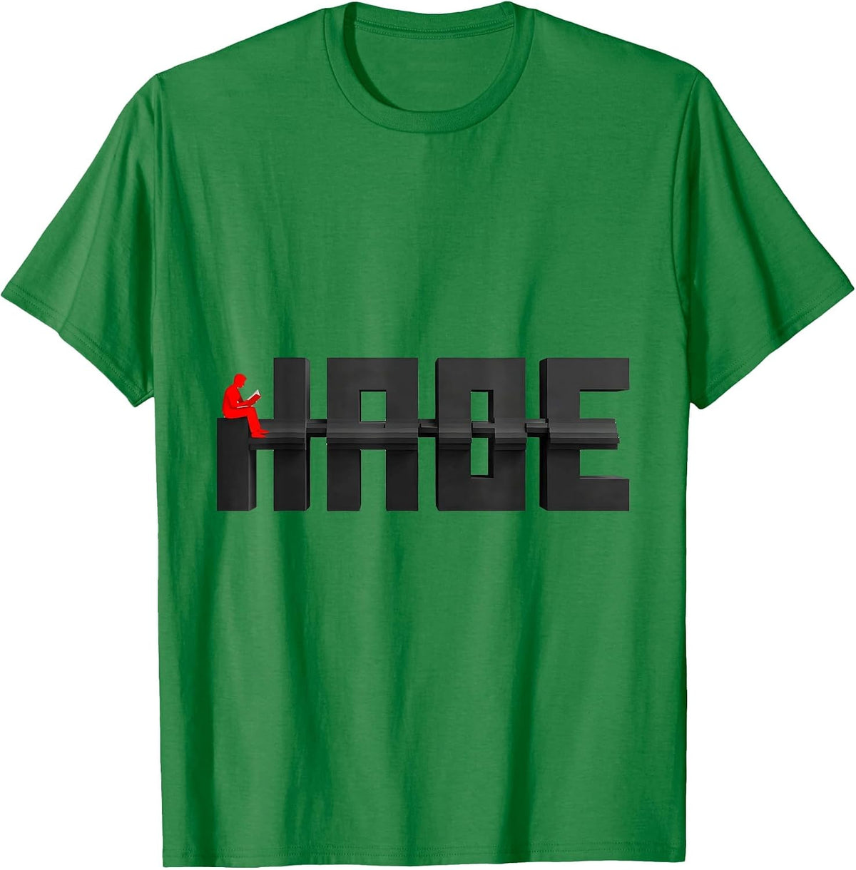Men's Exploded Literacy Teacher Reading Specialist Awareness T-Shirt - Kelly Green