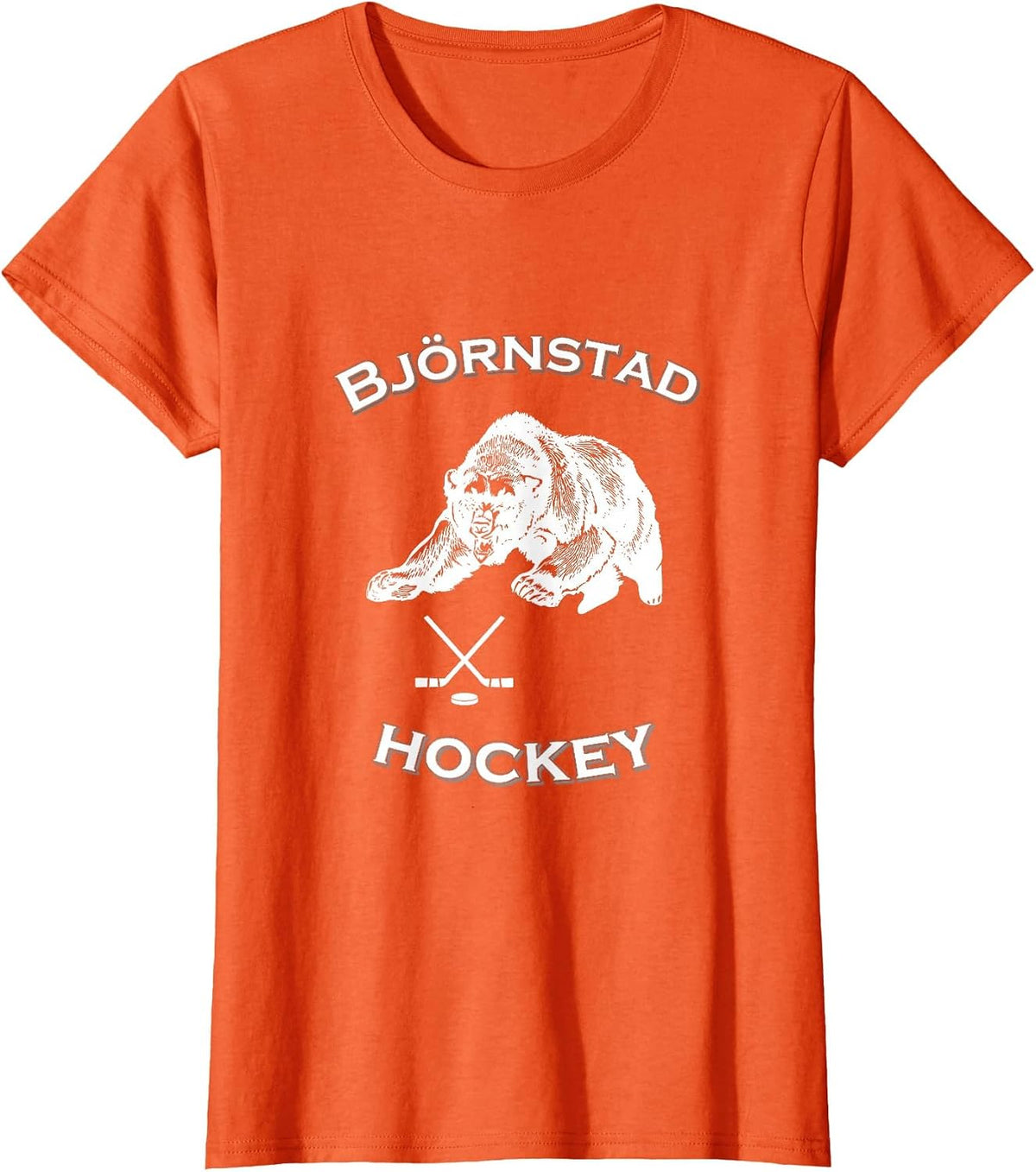Beartown Ice Hockey T-Shirt - Orange