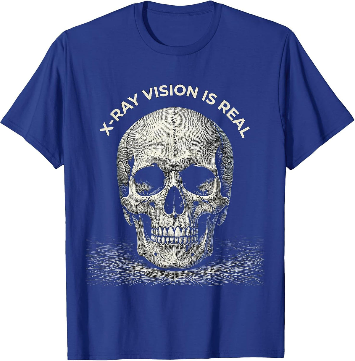 X-Ray Vision Is Real Radiology Design T-Shirt - Royal Blue