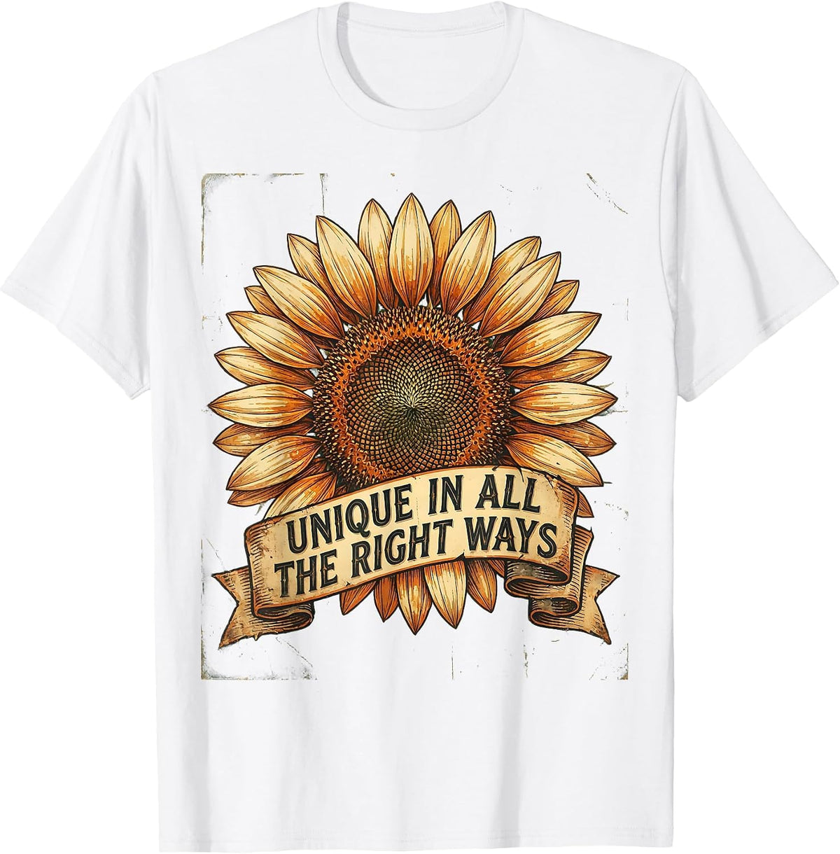 Men's Unique In All The Right Ways Down Syndrome Awareness T-Shirt - White
