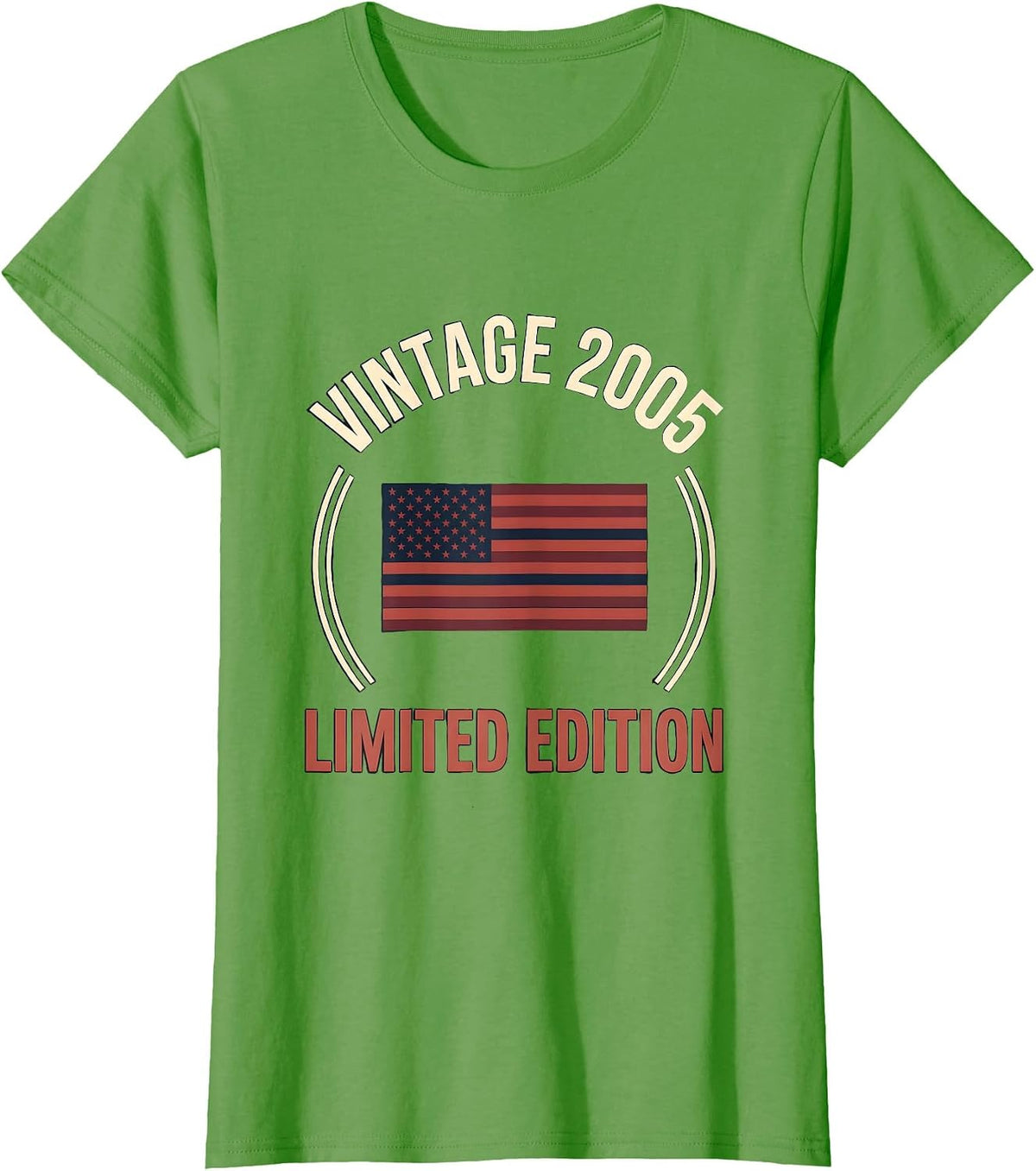 Women's Vintage 2005 Limited Edition Stamp 21st Birthday Gift Men T-Shirt - Grass Green