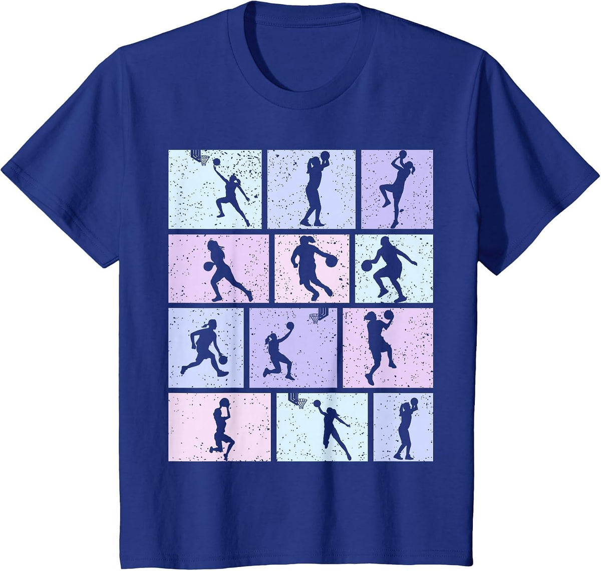 Basketball Girl Basketball Player Women T-Shirt - Royal Blue