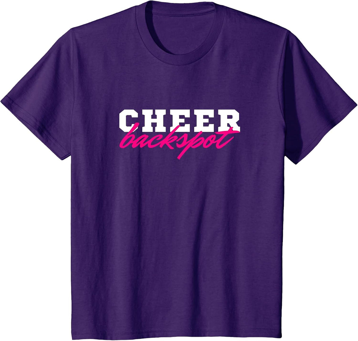 Cheer Backspot T-Shirt - Purple