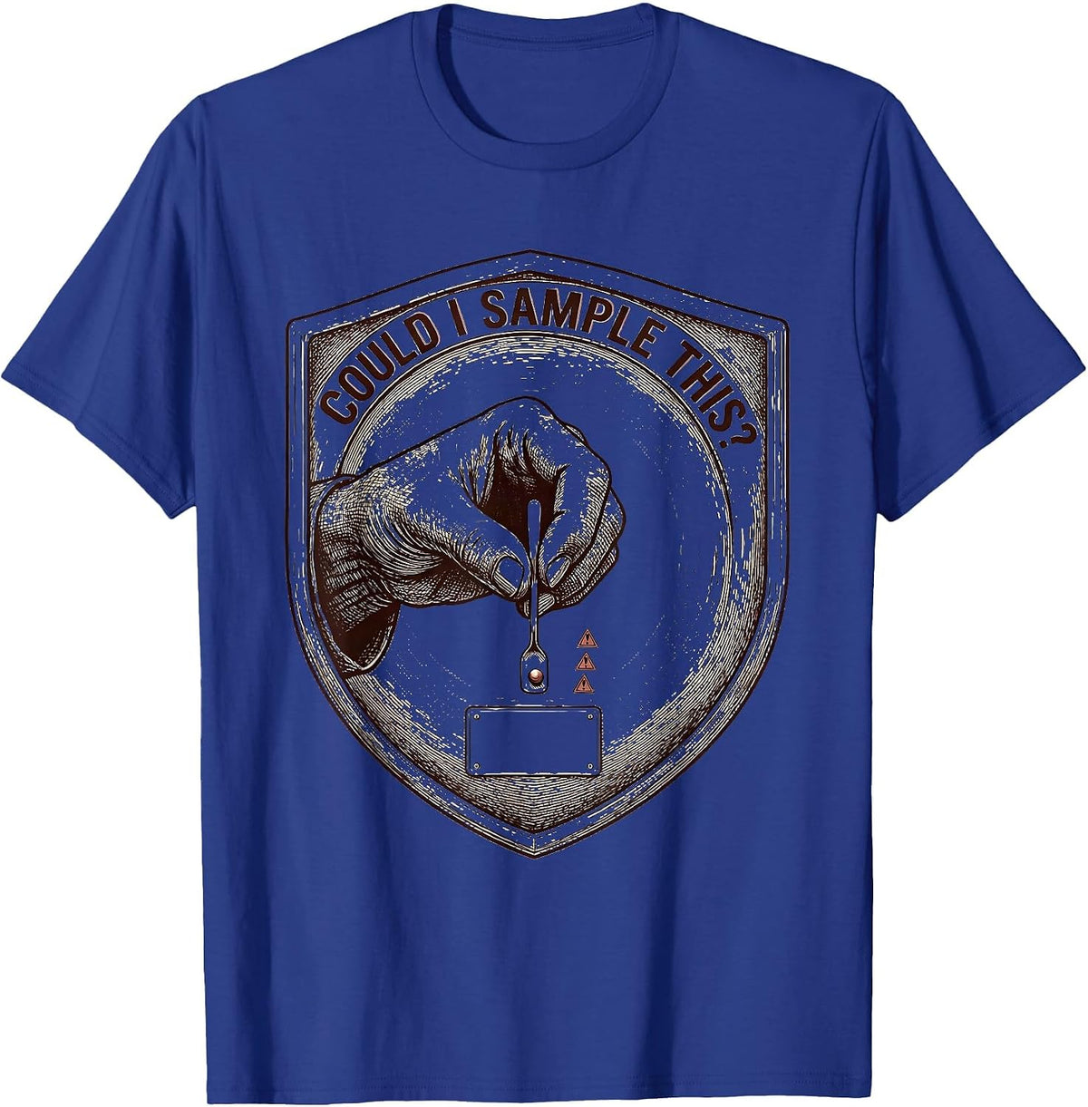 Men's Could I Sample This Funny Periodic Table Chemistry Teacher T-Shirt - Royal Blue