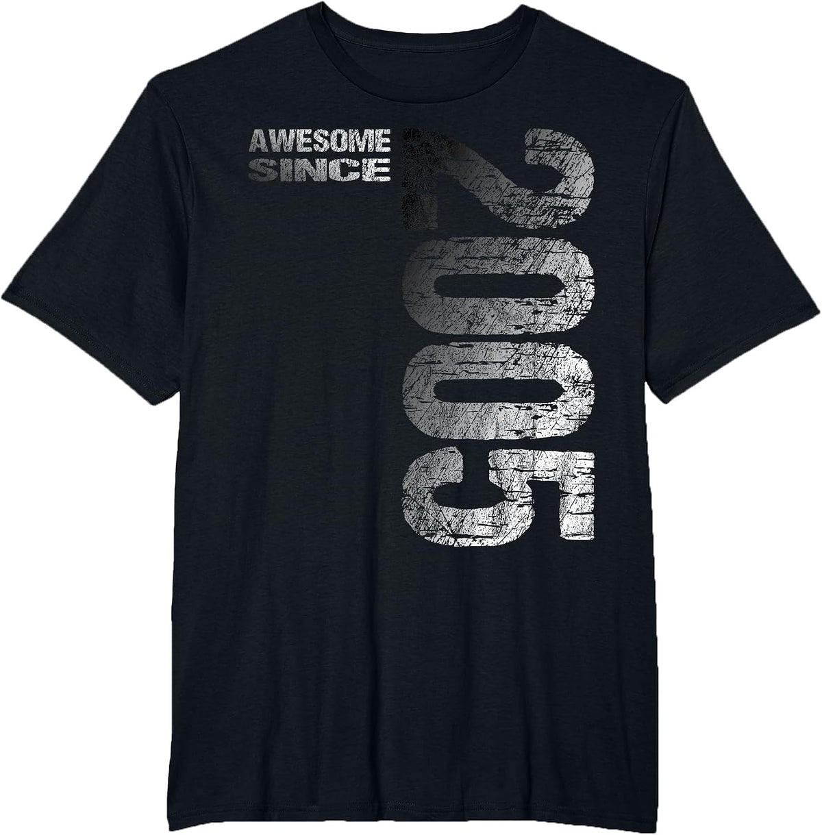Awesome Since 2005 21th Birthday T-Shirt - Black