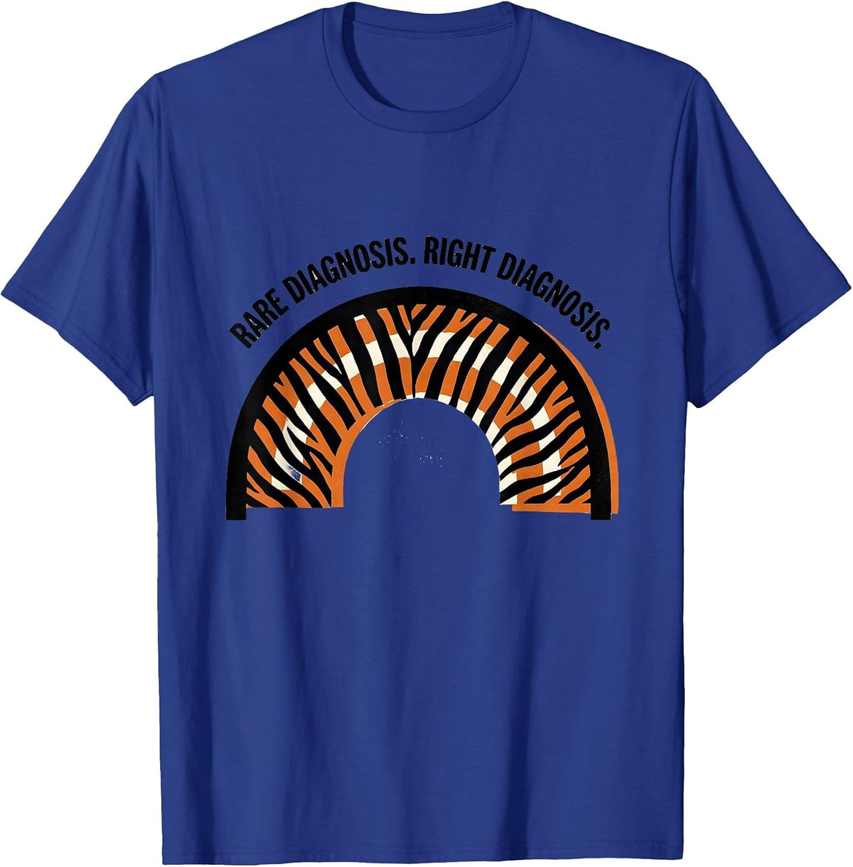 Men's Rare Diagnosis Right Diagnosis EDS Down Syndrome Awareness T-Shirt - Royal Blue