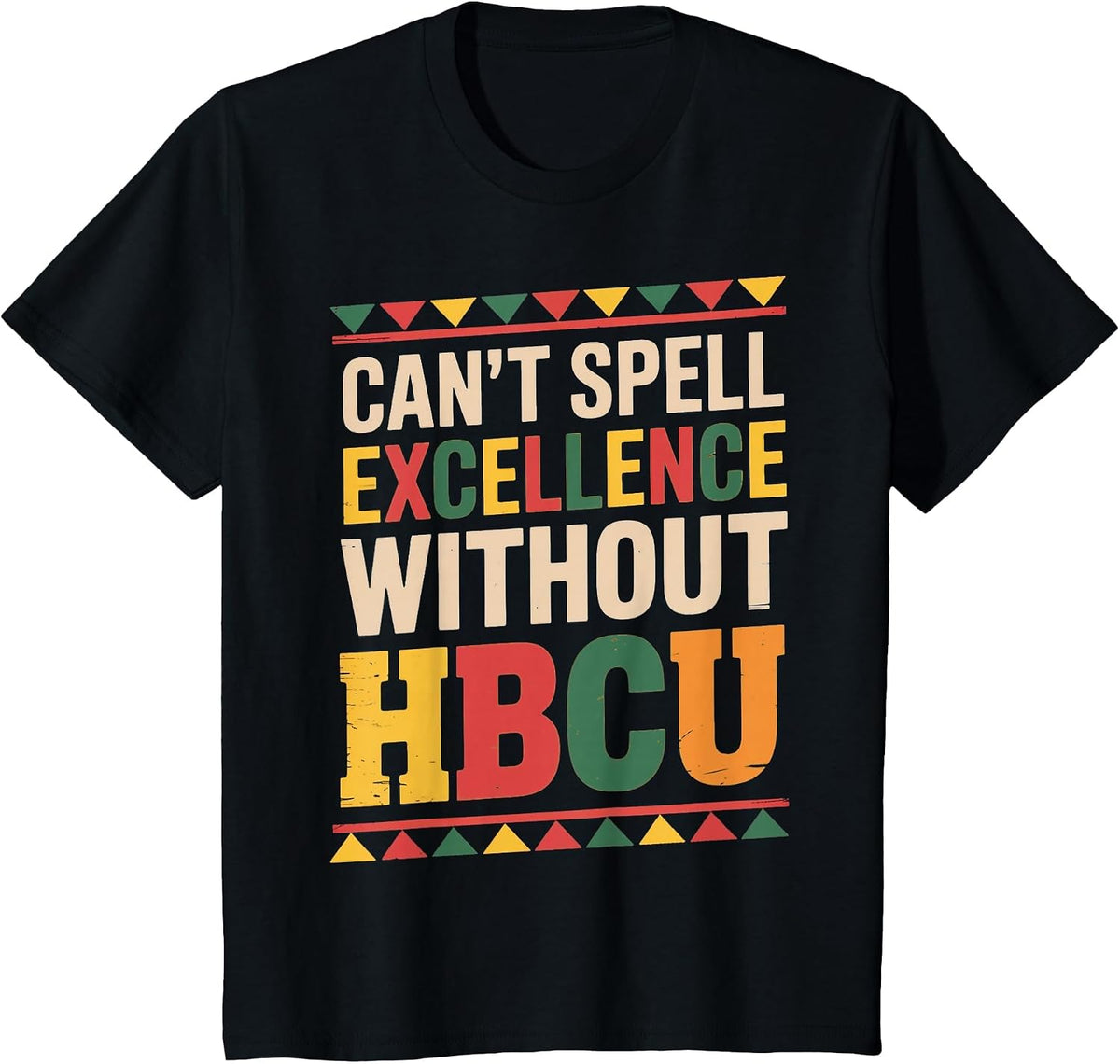 HBCU Juneteenth School Historical HBCU T-Shirt - Black