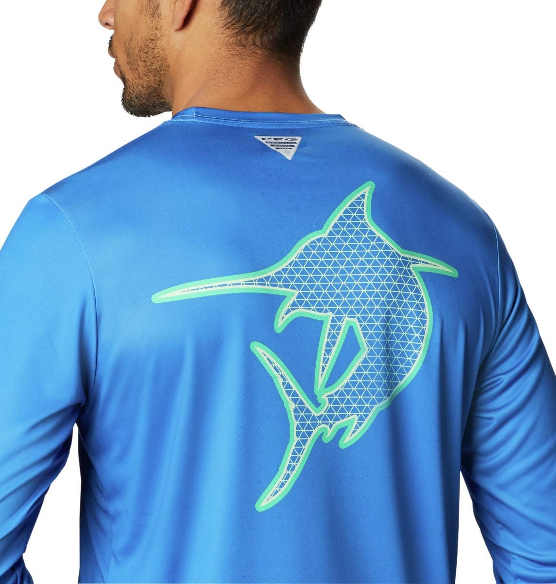 Columbia Mens PFG Fish Series Ii Terminal Tackle Long Sleeve - size chart