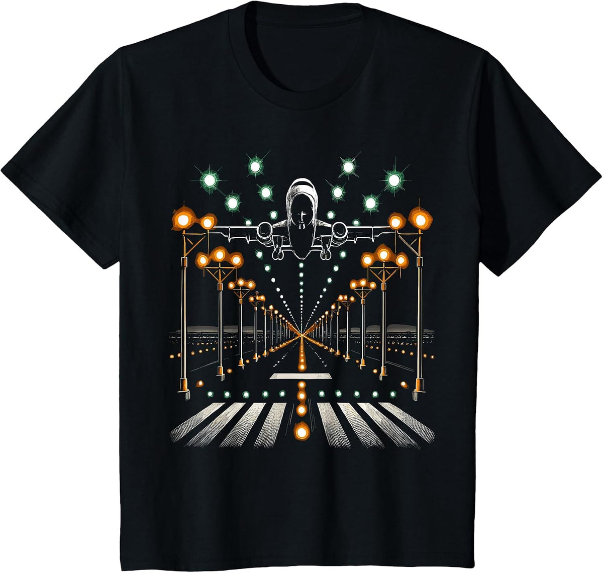 Pilot Funny Aviator Aviation Airplane T-Shirt - Black