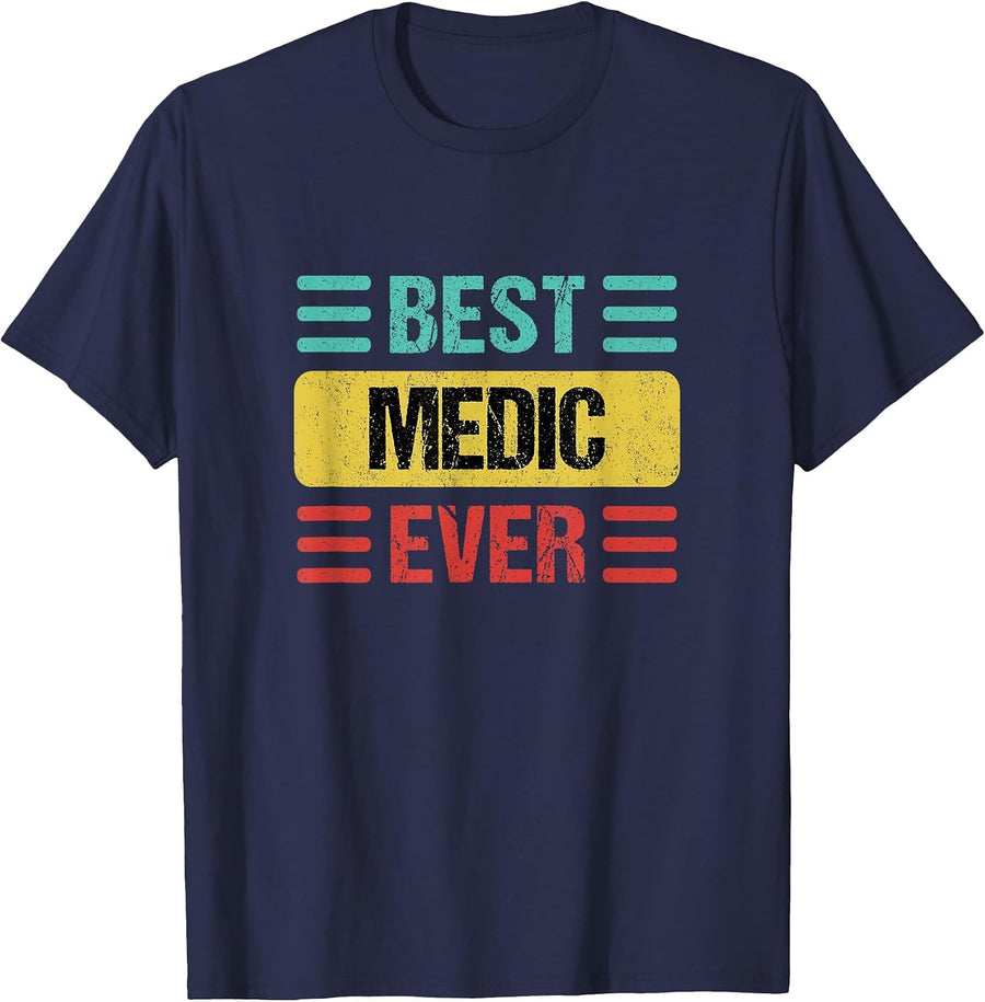 Medic T-Shirt - Navy Blue
