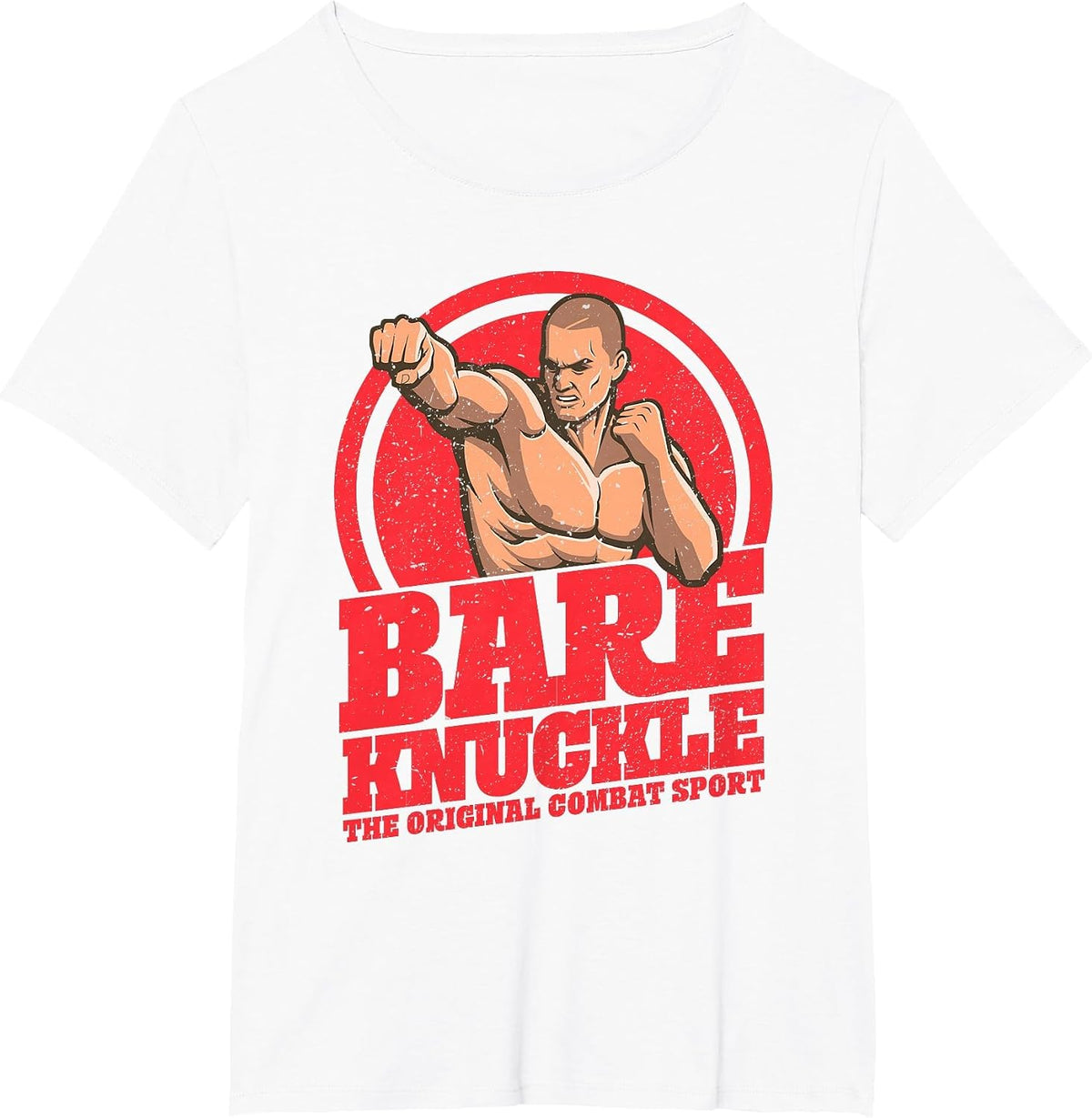 Bare-Knuckle Boxing - The Original Combat Sport T-Shirt - White