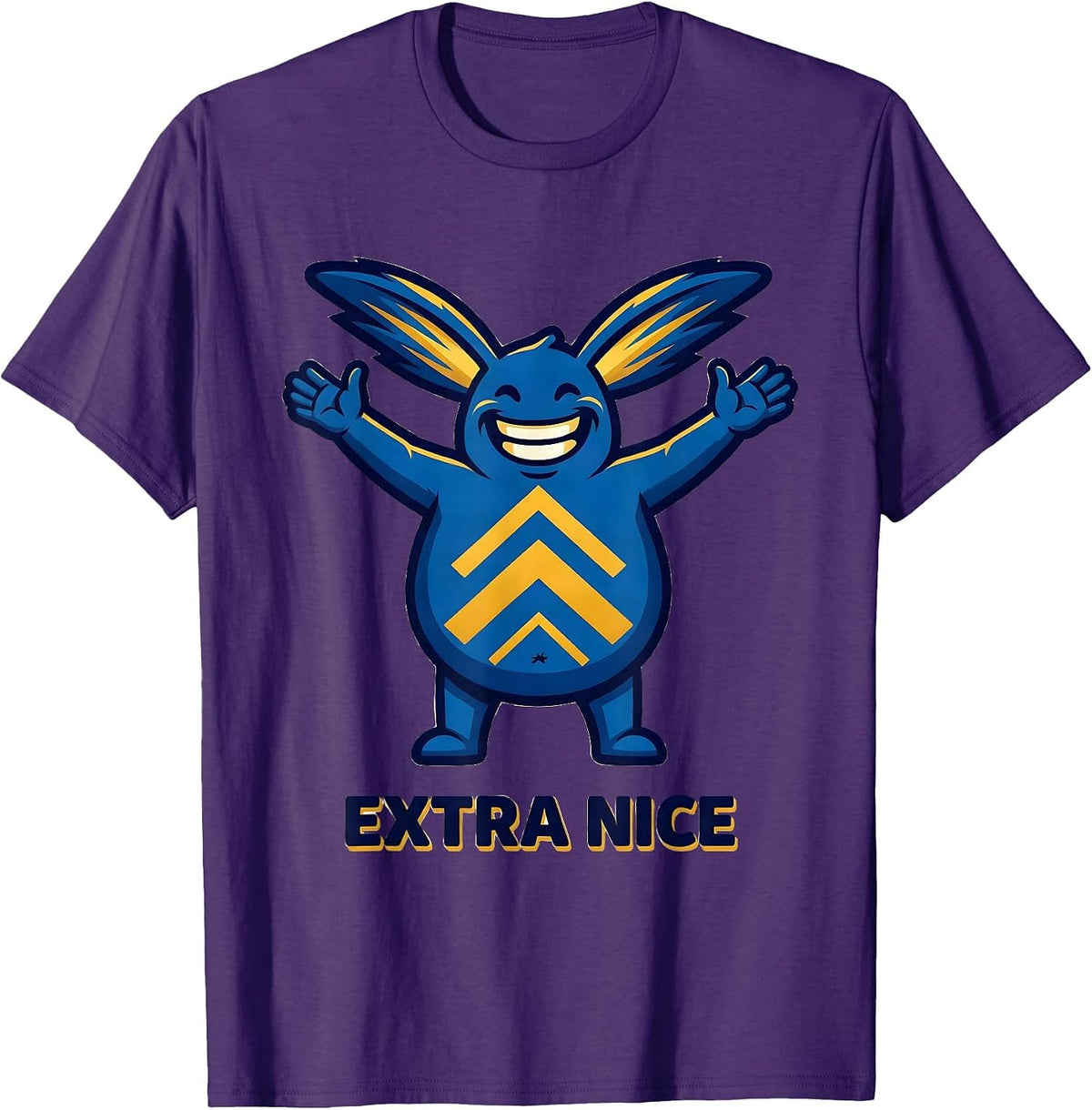 Extra Nice Heartfelt Down Syndrome Awareness Family Support T-Shirt - Purple