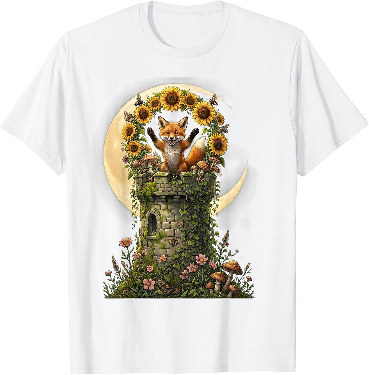 Men's Down Syndrome Awareness Climbing Champion Design T-Shirt - White