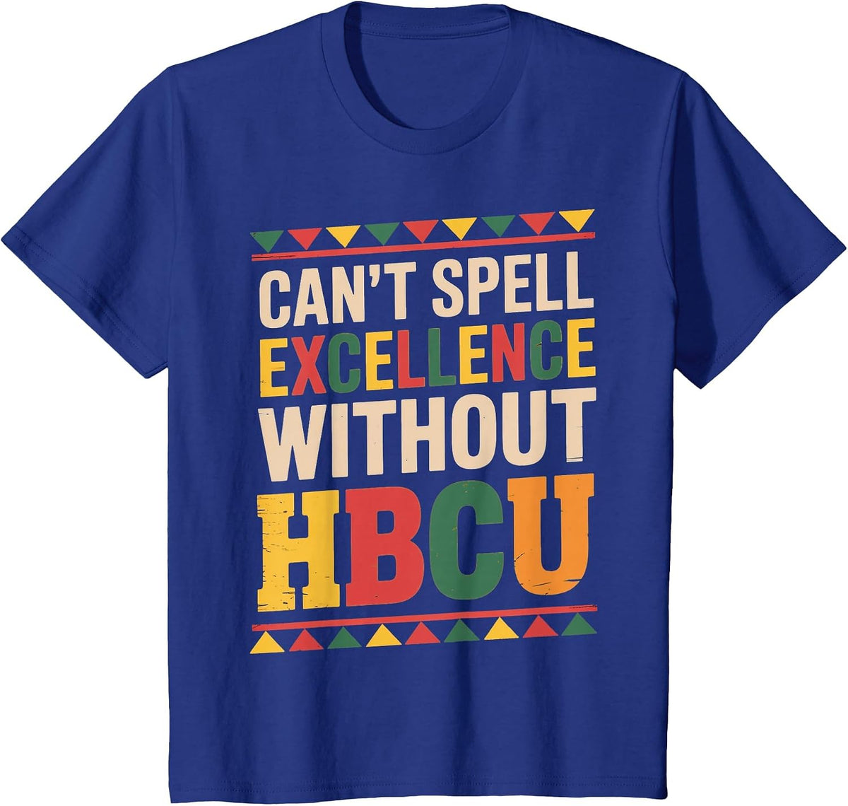 HBCU Juneteenth School Historical HBCU T-Shirt - Royal Blue