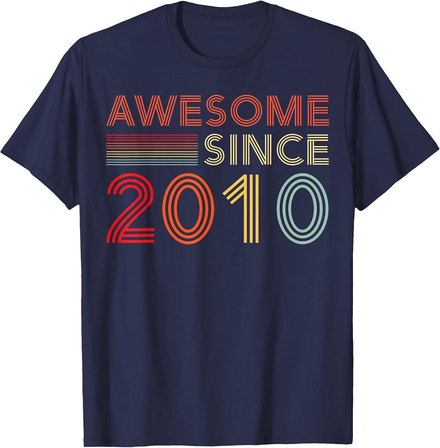 16 Year Old Bday Decorations Son Boy 16yr 2010 16th Birthday T-Shirt - Navy Blue