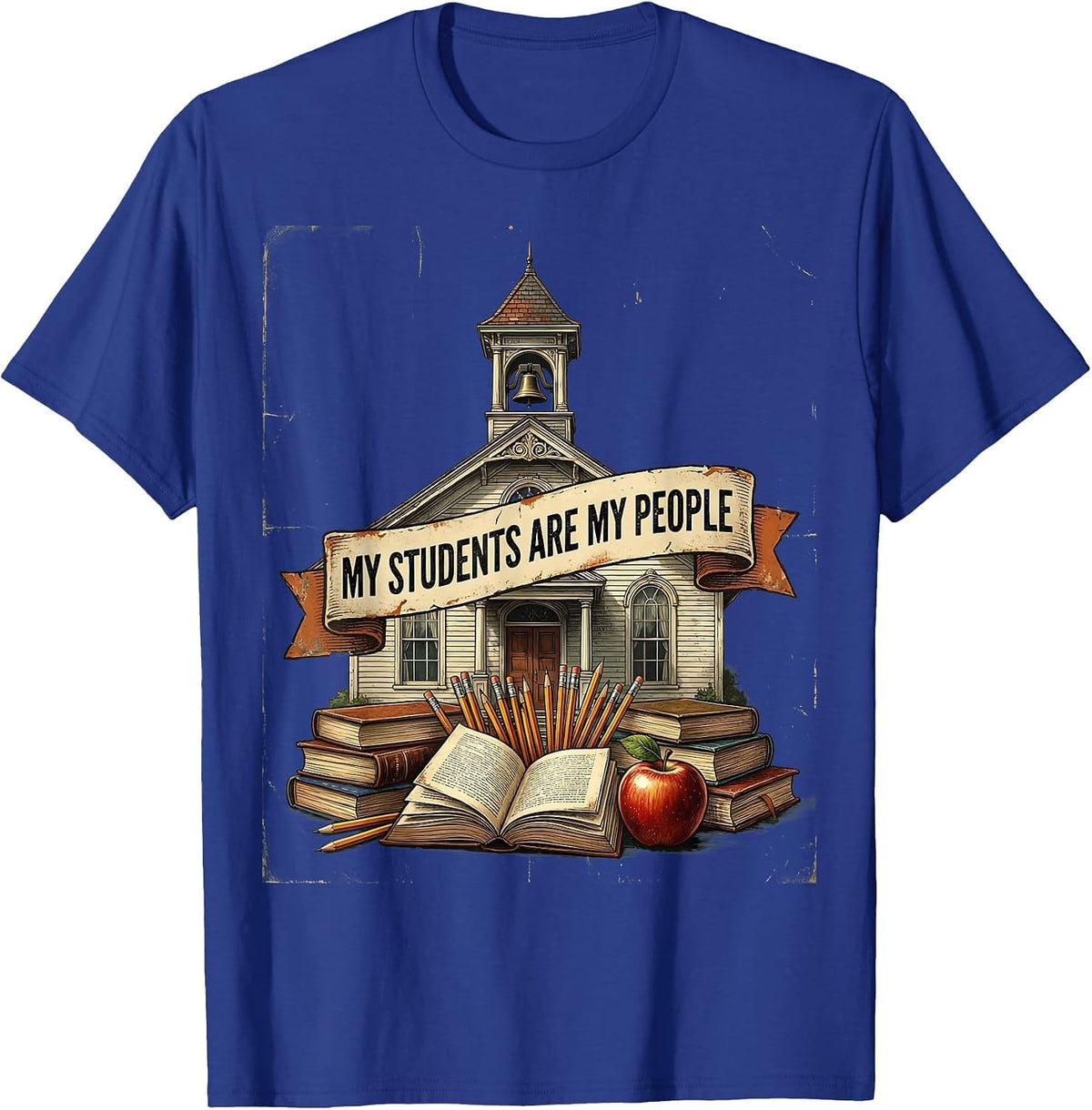 My Students Are My People Fifth Grade Teacher T-Shirt - Royal Blue