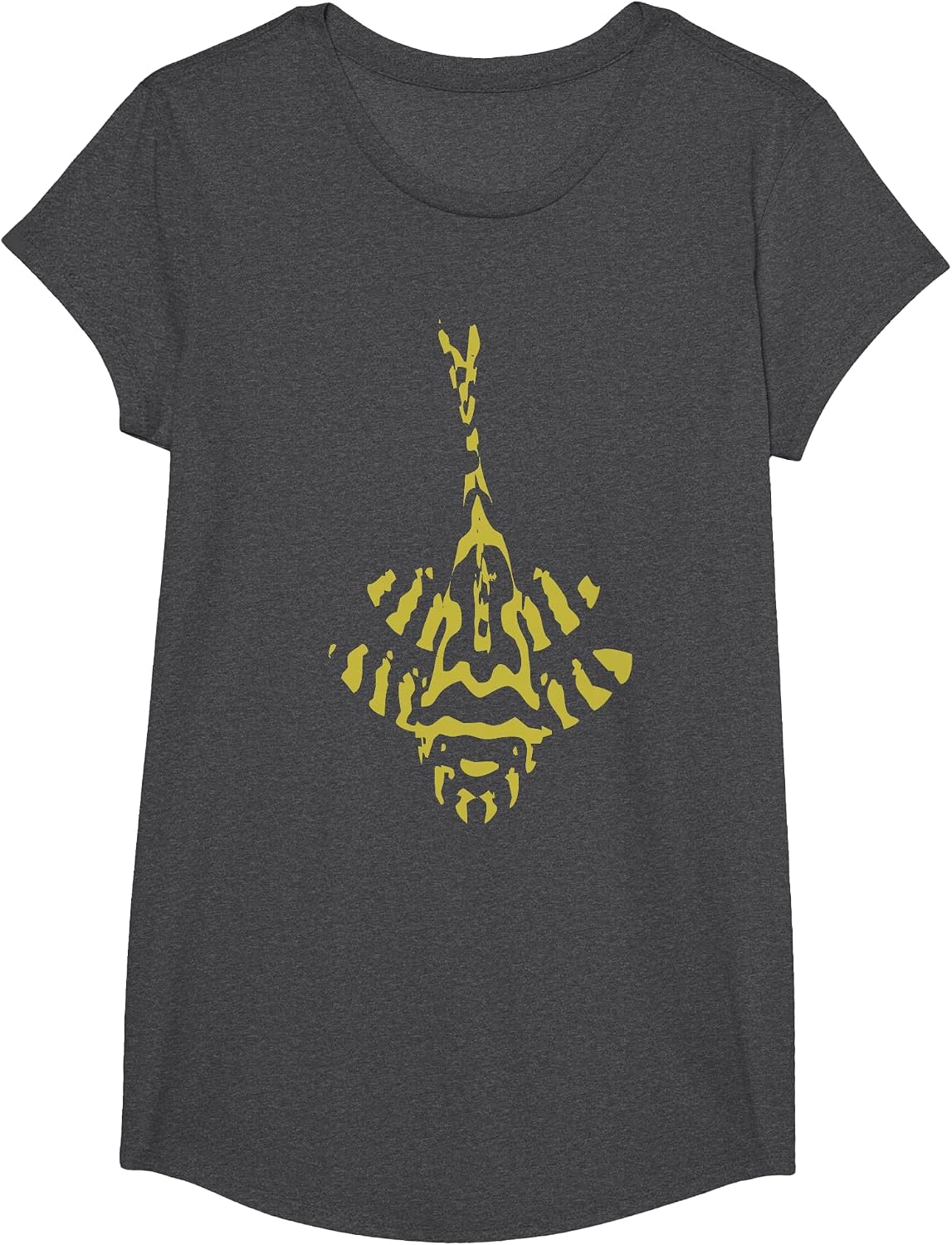 Zebra Pleco Aquarium Hypancistrus L236 Lnumber Plecostomus T-Shirt - Girls Dark Heather Grey