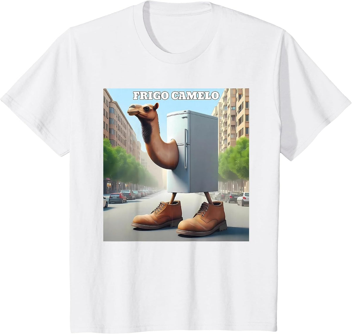 Frigo Camelo Camel Meme T-Shirt - White