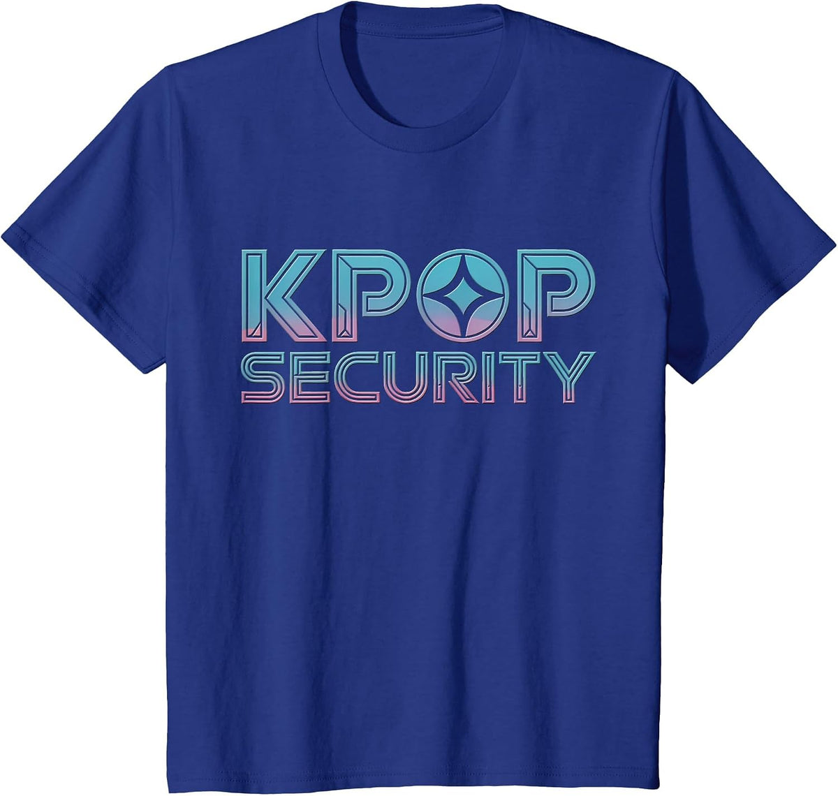 K Pop Security K-Pop Security T-Shirt - Royal Blue