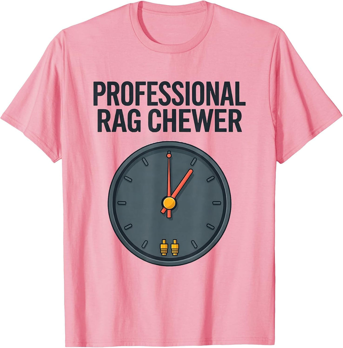 Men's Professional Rag Chewer Funny Ham Radio Operator Hobbyist T-Shirt - Pink