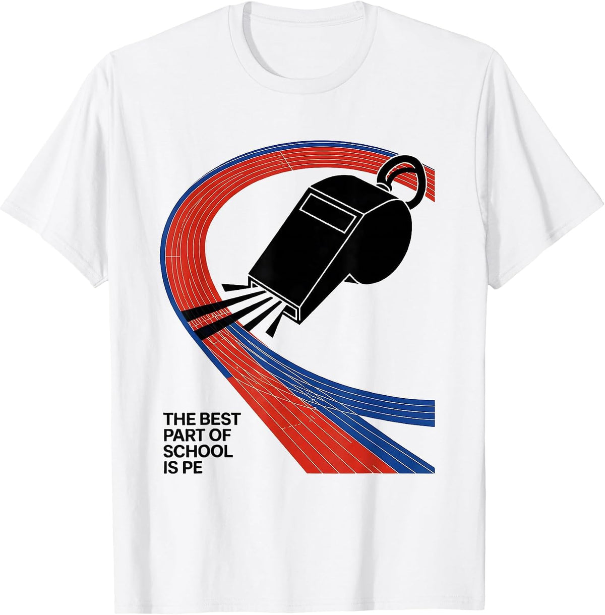 Men's The Best Part Of School Is PE Funny PE Teacher Physical T-Shirt - White