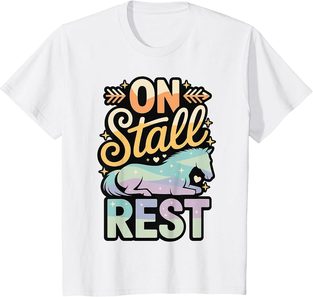 On Stall Rest T-Shirt - White